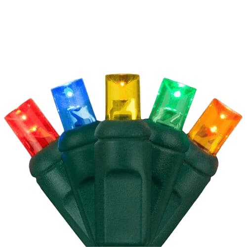 Multicolor LED mini Christmas string lights
